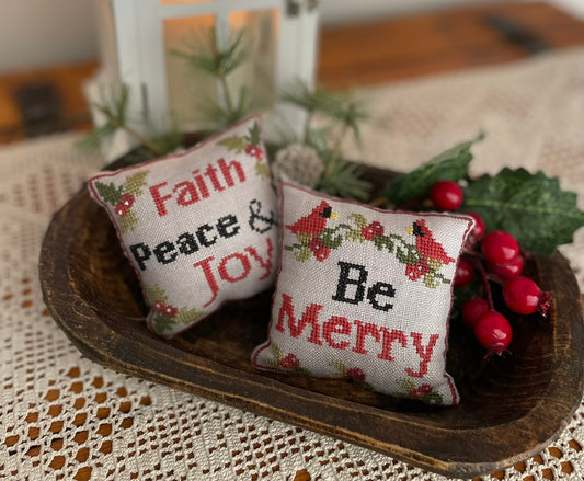 Pre-order: Merry & Faith pillows (ships late September)
