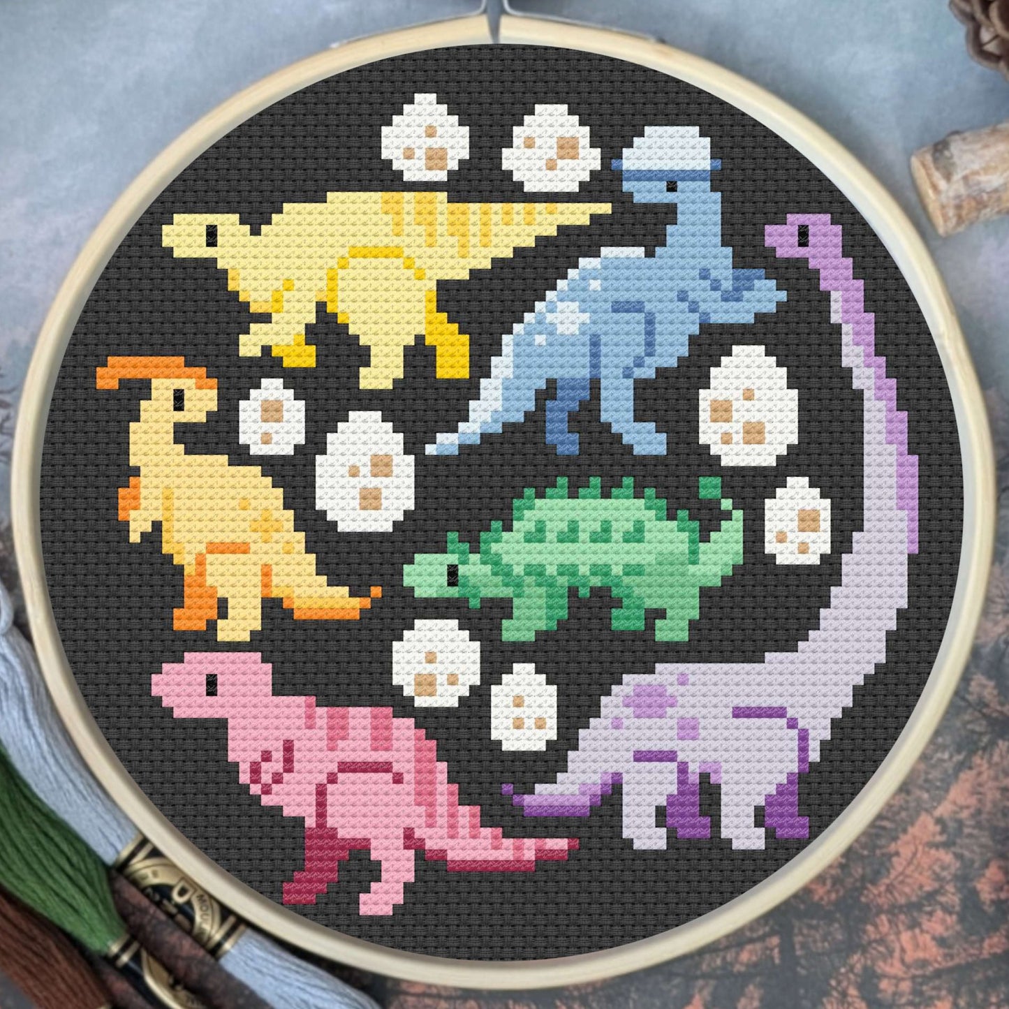 Pre-order: Pastel Dinosaurs (ships late September)