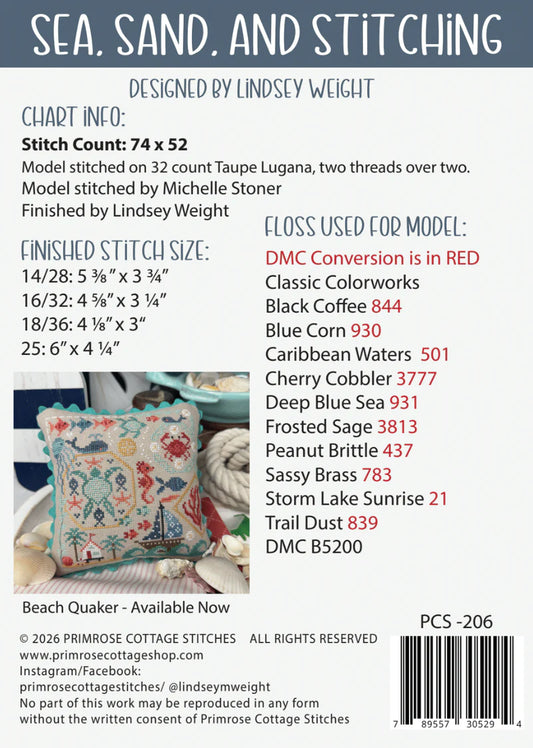 Sea, Sand, and Stitching
