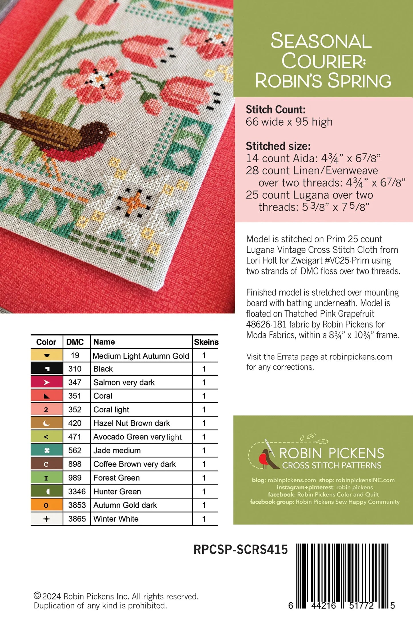 Seasonal Courier: Robin's Spring