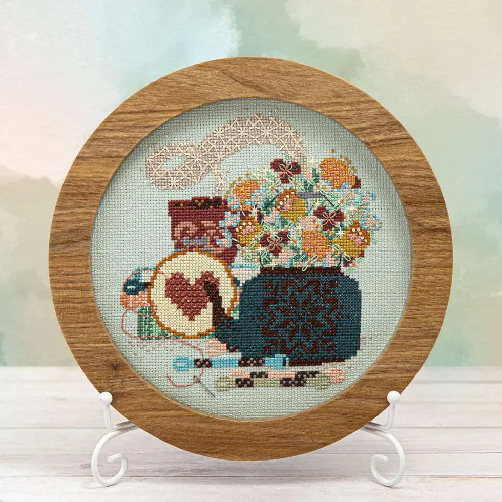 Springtime Sip + Stitch