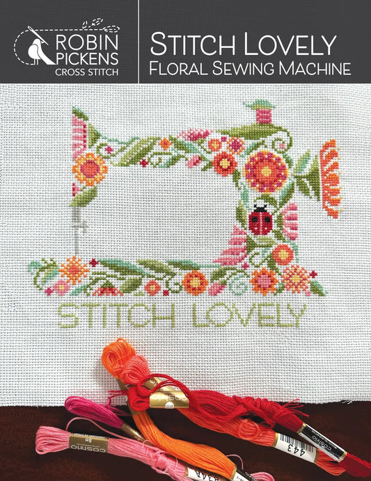 Stitch Lovely: Floral Sewing Machine
