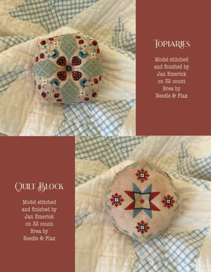 Land That I Love Biscornu Book