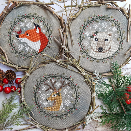 Winter Animals Trio