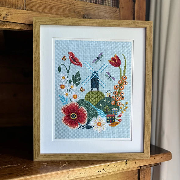 Windmill & Flowers - Love Poppet