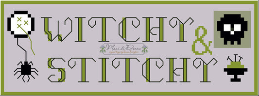 Pre-order: Witchy and Stitchy Ornaments (ships late September)