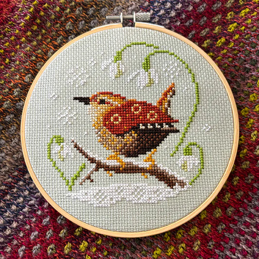 Wren & Snowdrops