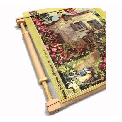 Pre-order: Complete Nurge Adjustable Needlework Frame - Stretcher Bars + Arms
