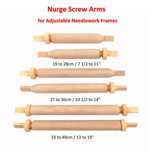 Pre-order: Spare Screw Arms | Nurge Adjustable Needlework Frame