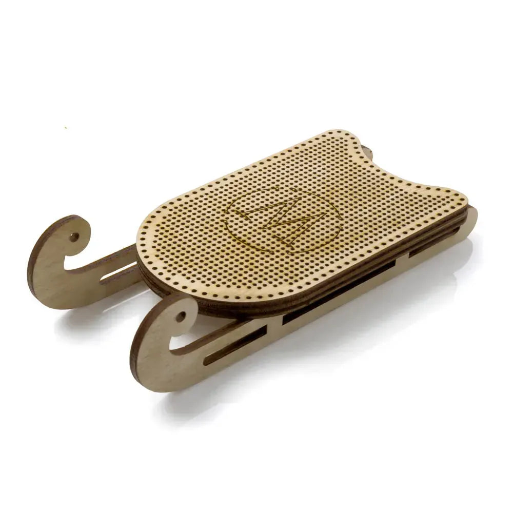 3D Sled Wooden Blank - 14 count