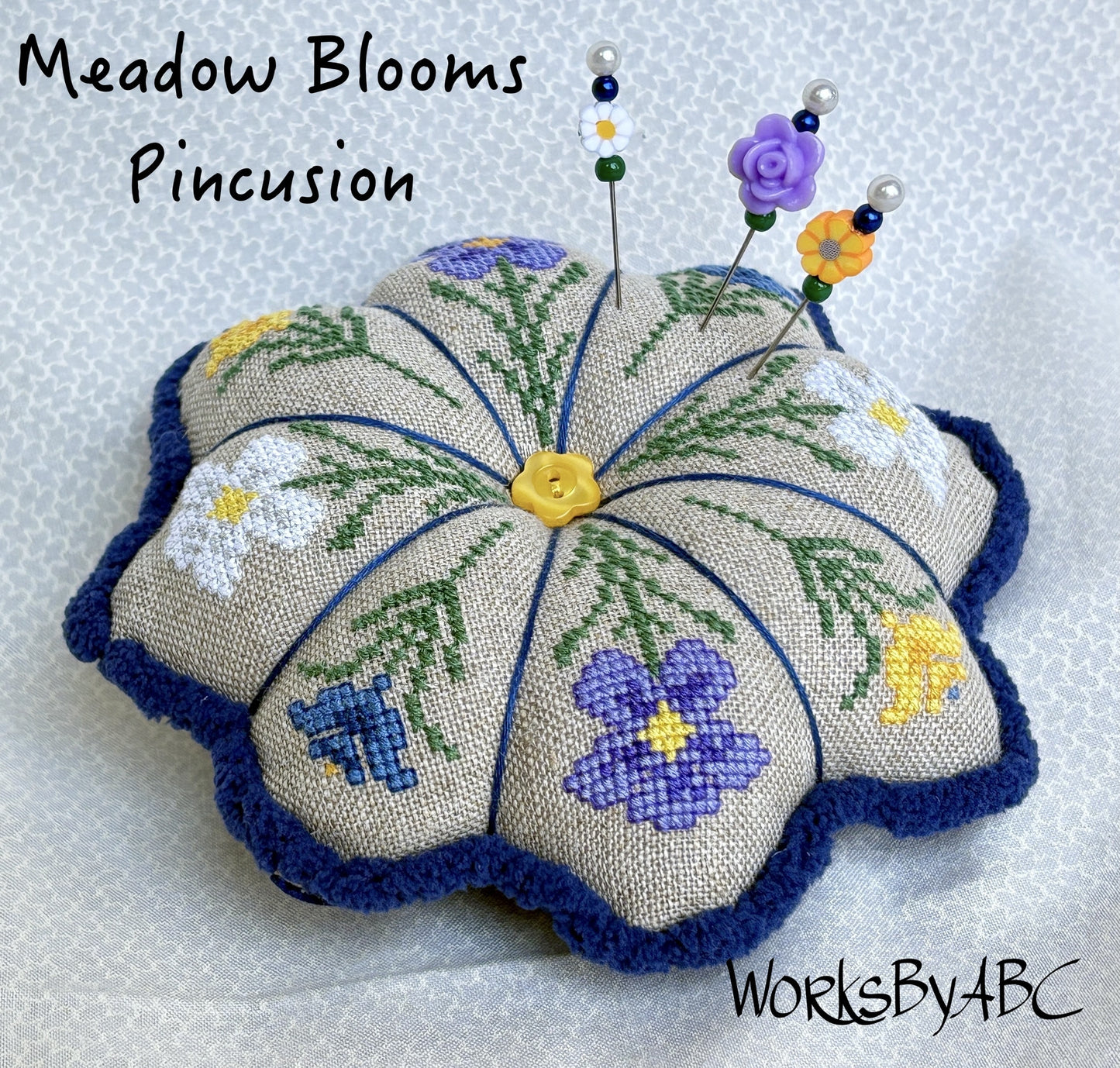Pre-order: Meadow Blooms Pincushion (ships late September)