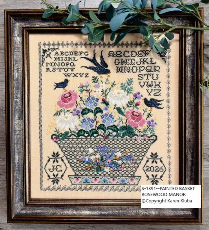 Pre-order: Painted Basket (ships late September)