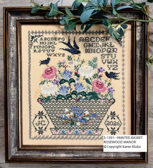 Pre-order: Painted Basket (ships late September)