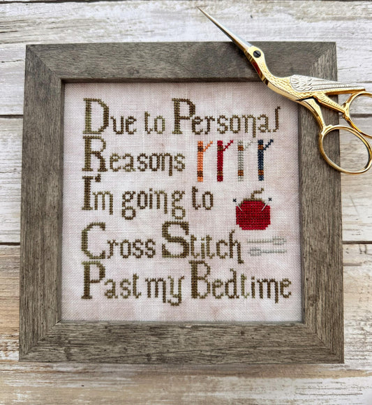 Pre-order: Personal Reasons (ships late September)