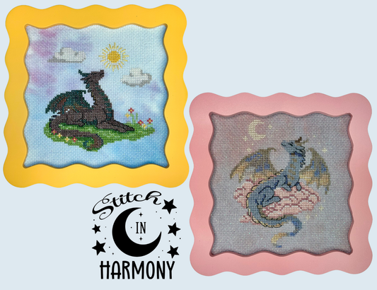 Pre-order: Dainty Dragons- Stitch in Harmony (ships late September)