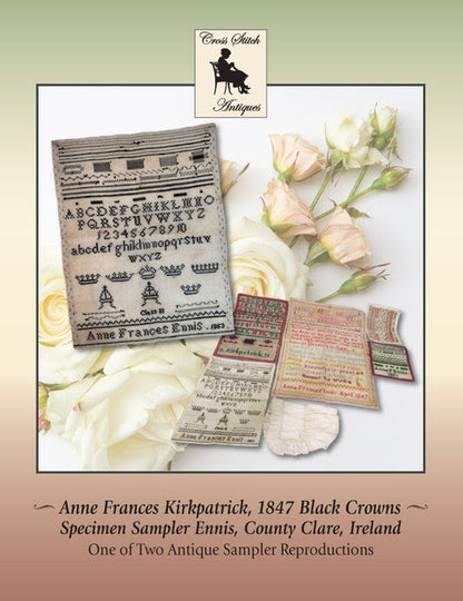 Pre-order: Anne Frances Ennis 1853 Black Crowns (ships late September)