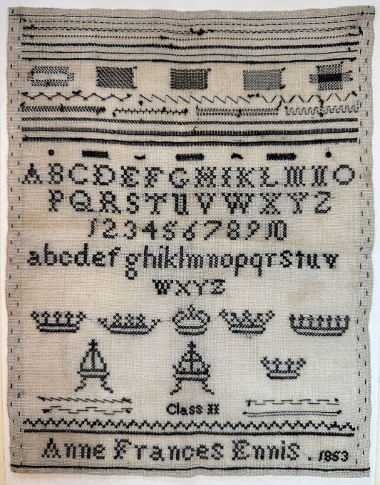 Pre-order: Anne Frances Ennis 1853 Black Crowns (ships late September)