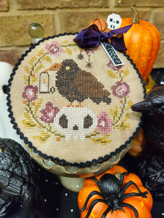Pre-order: Pin Drum Shorties: Month #10 Crow (ships late September)
