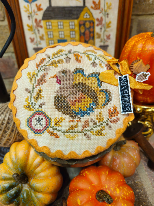 Pre-order: Pin Drum Shorties: Month #11 Turkey (ships late September)