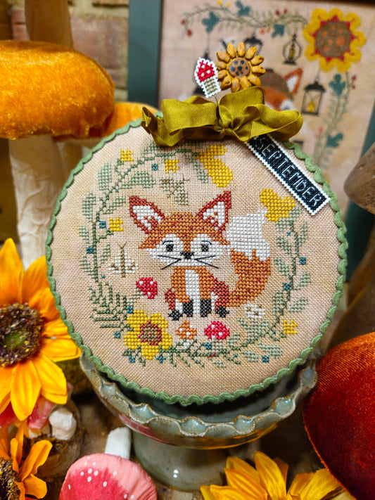 Pre-order: Pin Drum Shorties: Month #9 Fox (ships late September)